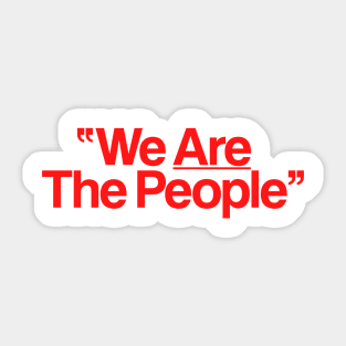 Travis Bickle ))(( Taxi Driver We Are the People Pin Sticker